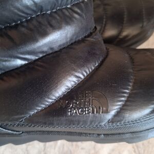 The North Face Black Quilted Slip-On Boot